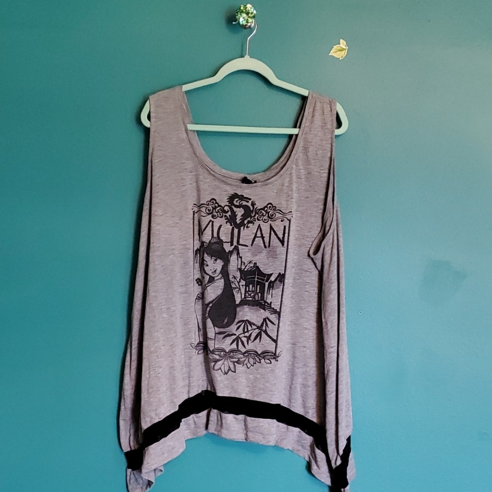 Disney Mulan tank top
